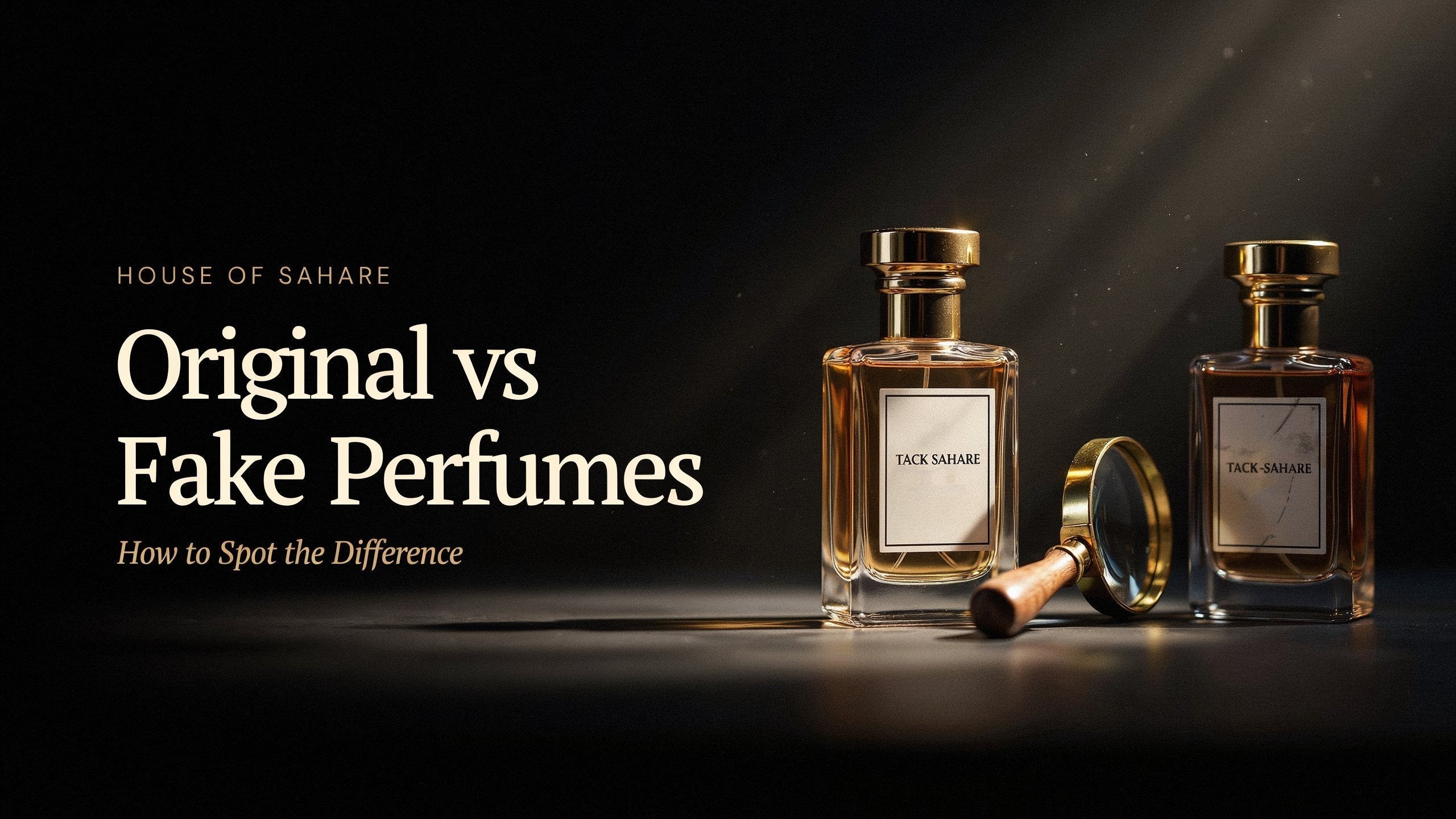 Original vs Fake Perfumes How to Spot the Difference