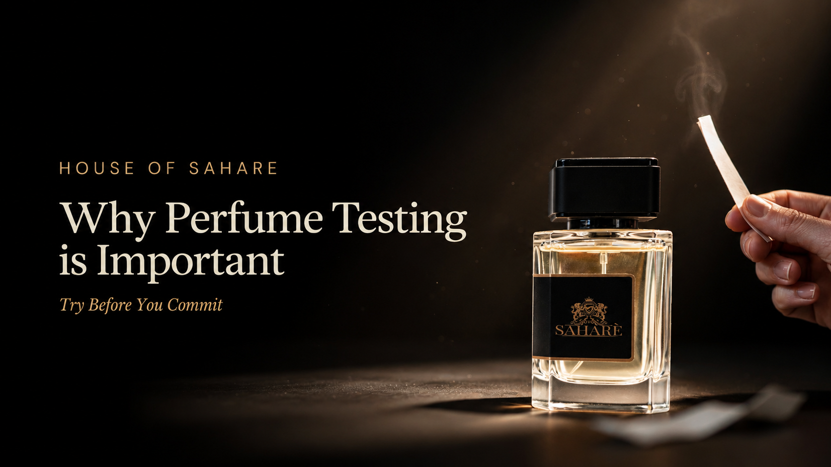 Why Perfume Testing is Important Try Before You Commit